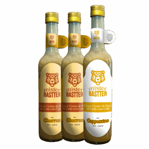 Kit 1 Garrafa de Licor Cappuccino e 2 Garrafas Churros